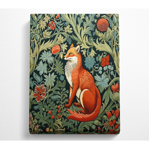 Alpen Home Fuchs Garten Leinwand Kunstdruck Wayfair.de